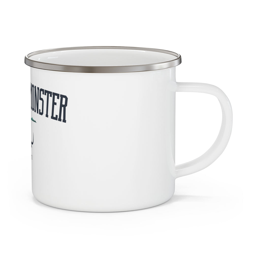 Loch Ness Monster Enamel Camping Mug