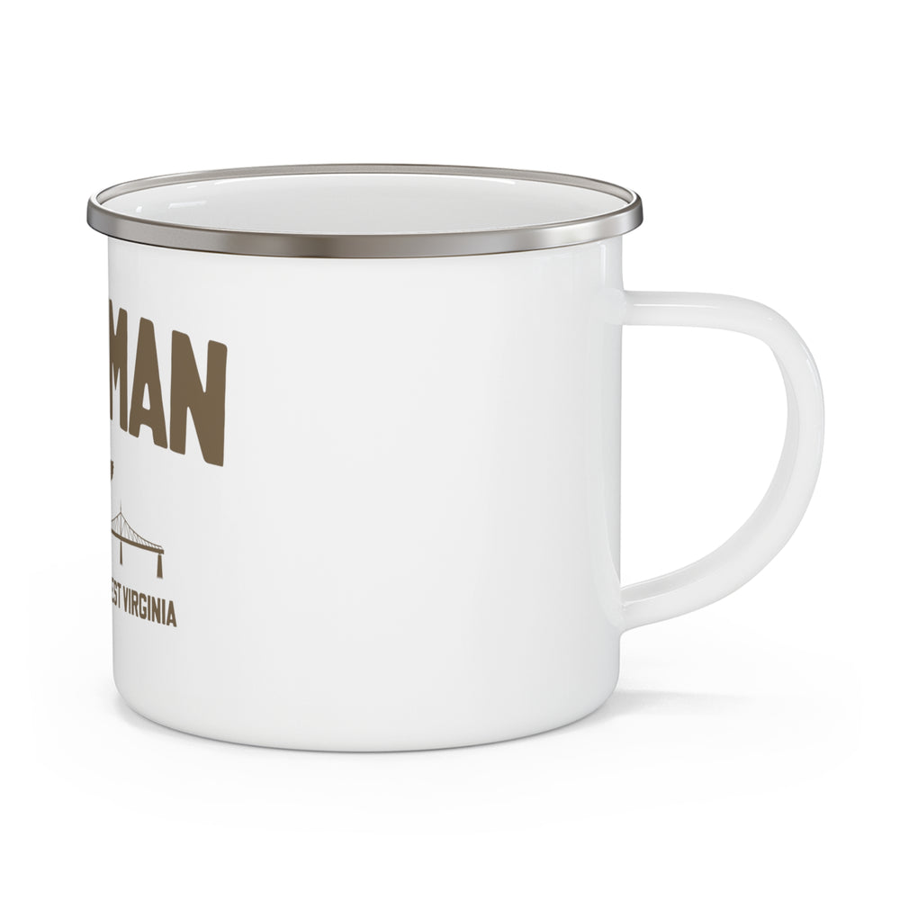 Mothman Enamel Camping Mug